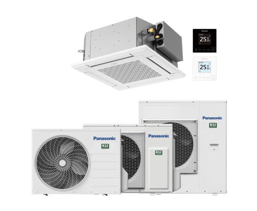 Panasonic cassette 60x60 binnenunit