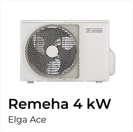 Remeha 4 kW - Elga Ace- Fiche