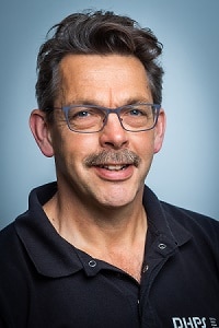 Productmanager Gert Jongsma van DHPS